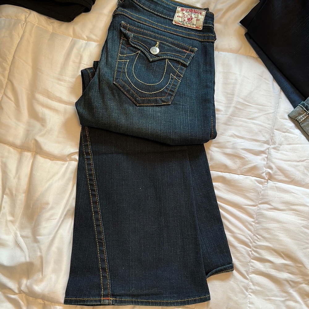 True religion boot cut jeans, size 32